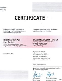 1132401320 Bộ lọc nhiên liệu xe tải AF25372 Bộ lọc khí nạp ô tô bằng sợi Polyester 3